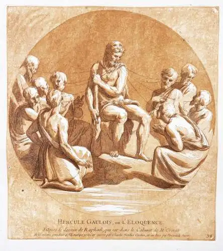 Hercule Gaulois, ou L'Eloquence - Hercules Herkule Hercule / Mythologie mythology