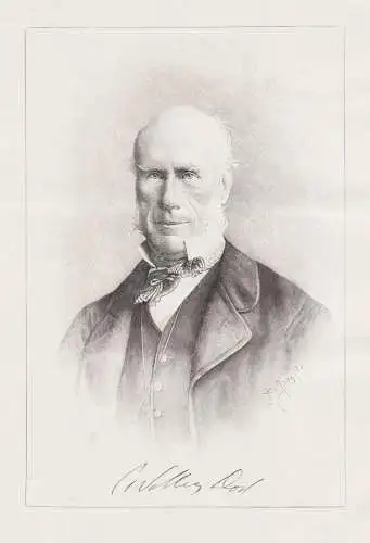 C. Wolley Dod - Charles Wolley-Dod (1826-1904) Gartenarchitekt Portrait Garden architect Botaniker botanist