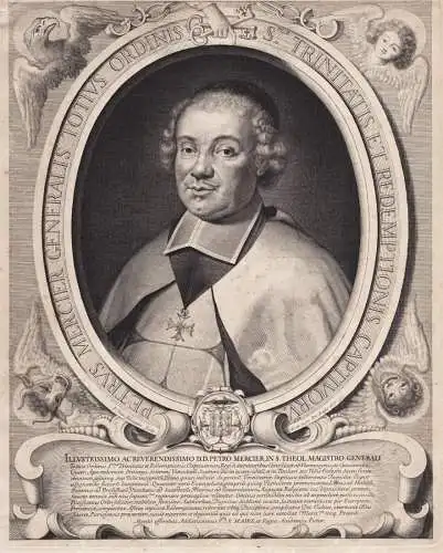 Petrus Mercier Generalis Totius Ordinis... - Petrus Mercier (?-1683) Magister of the Order of Trinitarians Por