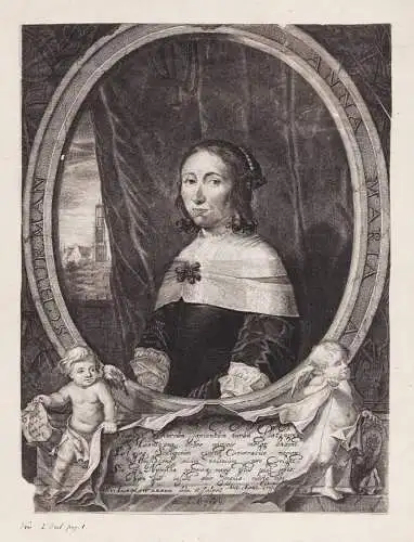 Anna Maria a Schurman - Anna Maria von Schürmann (1607-1678) Universalgelehrte Dutch engraver painter Malerin