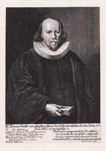 M. Thomas Hopffer von Augsburg, Pfarrer zum H. Creutz... - Thomas Hopfer (1618-1678) Hopffer Augsburg Schorndo