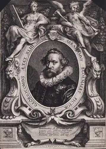 Abrahamus Bloemaert - Abraham Bloemaert (1564-1651) Dutch painter Maler peintre Portrait