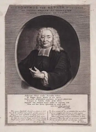 Hieronymus van Alphen - Hieronymus Simons van Alphen (1665-1742) Hanau Utrecht Reformierter Theologe protestan