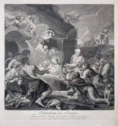 Adoration des Bergers - Adoration of the Shepherds Anbetung der Hirten