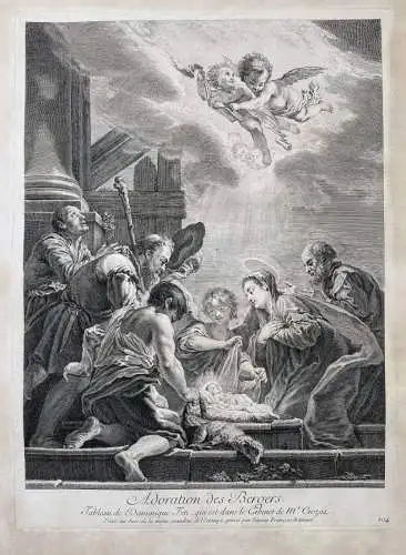 Adoration des Bergers - Adoration of the Shepherds / Anbetung der Hirten