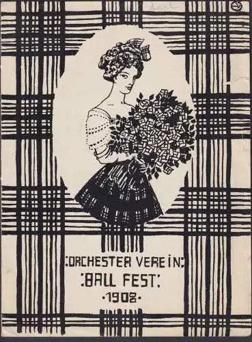 Orchester Verein Ball Fest - München Orchester-Verein Ball-Fest / Einladungskarte Einladung