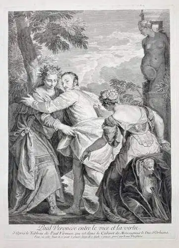 Paul Veronese entre le vice et la vertu - Vice Virtue Laster Tugend