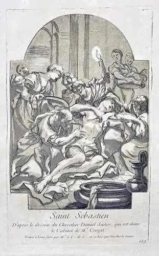 Saint Sebastien - Death of St. Sebastian / Tod des Heiligen Sebastian