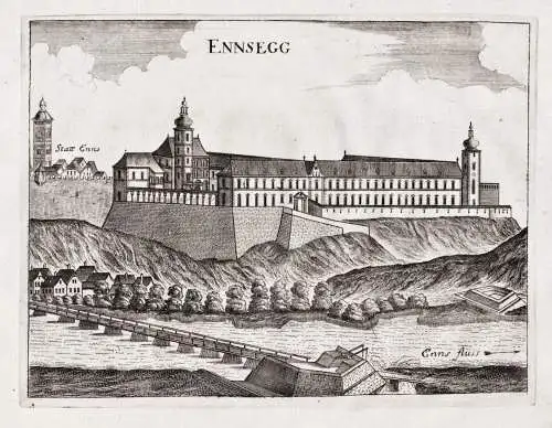 Ennsegg - Schloss Ennsegg Enns Oberösterreich Österreich