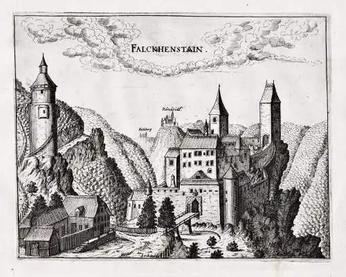 Falckhenstain - Burg Falkenstein Ranna Hofkirchen im Mühlkreis BZ Rohrbach Oberösterreich Österreich
