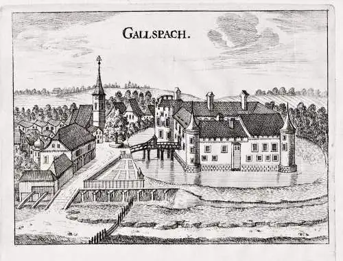 Gallspach - Wasserschloss Gallspach BZ Grieskirchen Oberösterreich Österreich