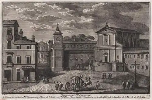 Convento dei PP. Cappuccini - Chiesa di Santa Maria Immacolata a via Veneto / Roma Rome Rom