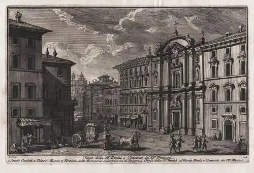 Chiesa della SS. Trinita e Convento dei PP. Trinitarii - Chiesa della Santissima Trinita degli Spagnoli / Roma