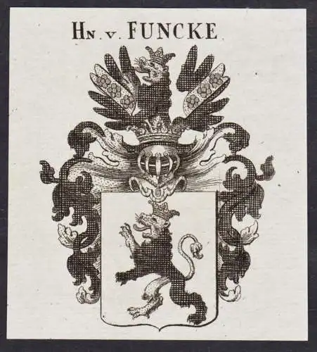 Hn. v. Funcke - Wappen Adel