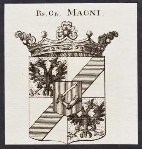 Rs. Gr. Magni - Wappen Adel