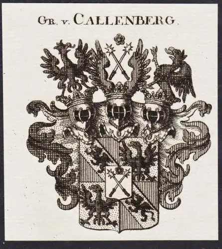 Gr. v. Callenberg - Wappen Adel