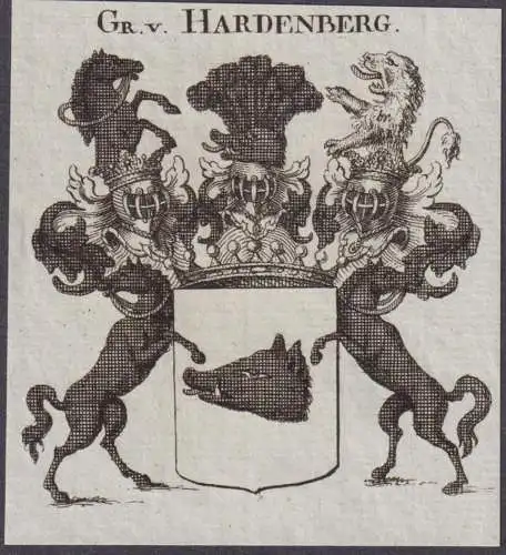 Gr. v. Hardenberg -  Wappen Adel