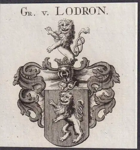 Gr. v. Lodron -  Wappen Adel