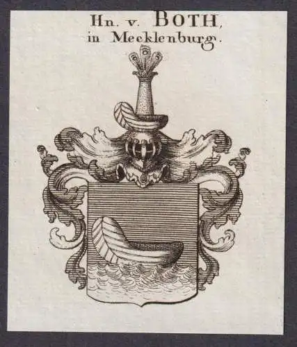 Hn. v. Both in Mecklenburg -  Wappen Adel