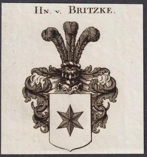 Hn. v. Britzke -  Wappen Adel