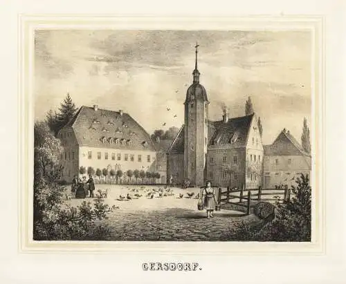 Gersdorf - Schloss Gersdorf LK Zwickau / Sachsen