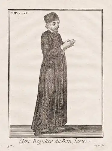 Clerc regulier du Bon Jesus - monastic order Mönchsorden Ordenstracht / costume Tracht costumes Trachten