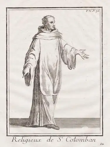 Religieux de St. Colomban - St. Columban / monk Mönch / Mönchsorden monastic order / Ordenstracht order habi