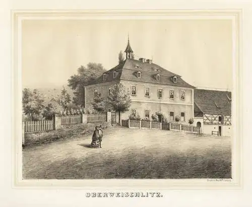 Oberweischlitz - Rittergut Oberweischlitz Weischlitz Vogtland / Sachsen