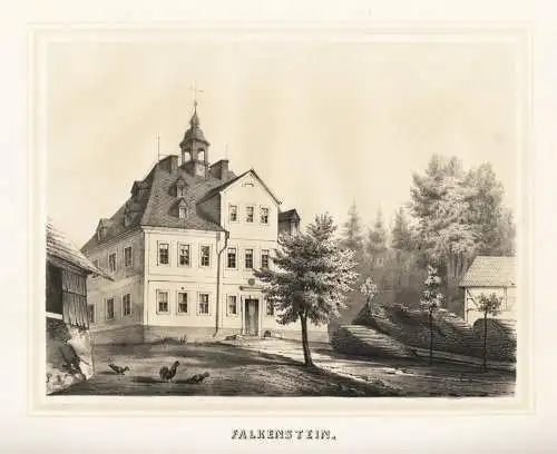 Falkenstein - Schloss Falkenstein Vogtland / Sachsen