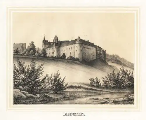 Lauenstein - Schloss Lauenstein Altenberg Erzgebirge / Sachsen