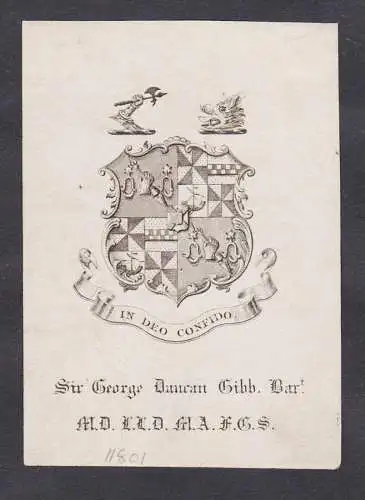 Sir George Duncan Gibb. Bart - George Duncan Gibb Bart (1821-1876) physician Arzt medicine Medizin medical doc