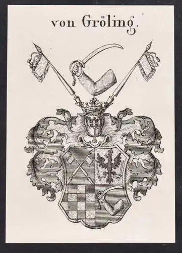 von Gröling -  Wappen Adel