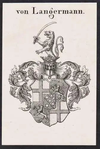 von Langermann -  Wappen Adel