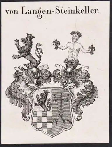 von Langen-Steinkeller -  Wappen Adel