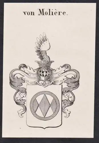 von Moliere -  Wappen Adel