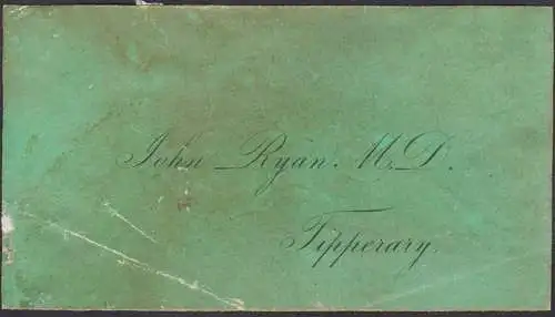 John Ryan M. D. / Tipperary - Irish physician Arzt medicine Medizin medical doctor docteur / Exlibris ex-libri