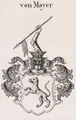 von Mayer -  Wappen Adel