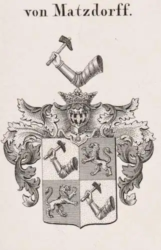 von Matzdorff -  Wappen Adel