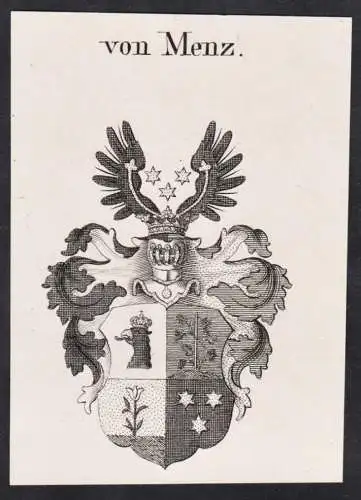 von Menz -  Wappen Adel