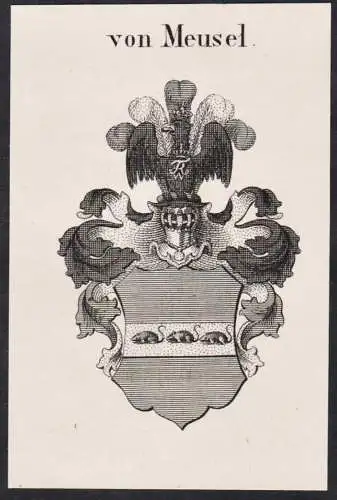 von Meusel -  Wappen Adel