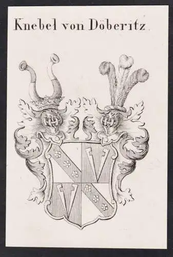 Knebel von Döberitz -  Wappen Adel