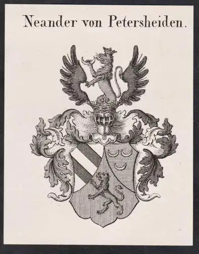 Neander von Petersheiden -  Wappen Adel