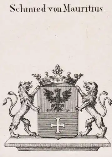 Schmied von Mauritius -  Wappen Adel