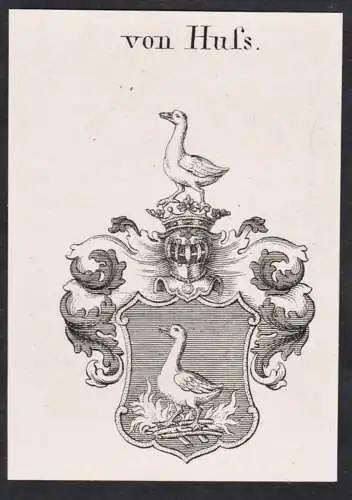 von Huss -  Wappen Adel