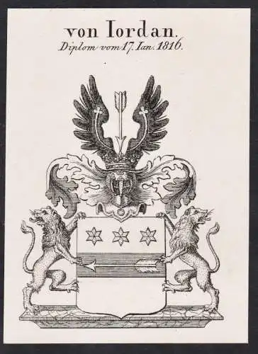 von Iordan -  Wappen Adel