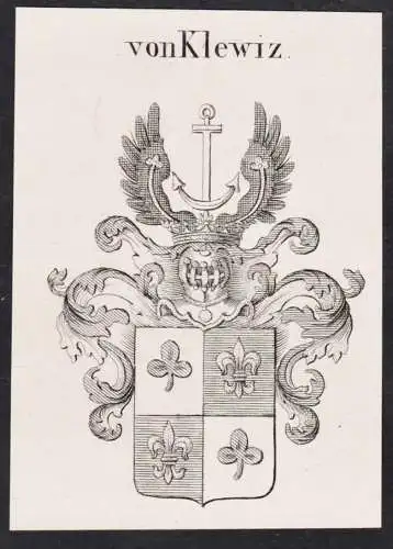 von Klewiz -  Wappen Adel