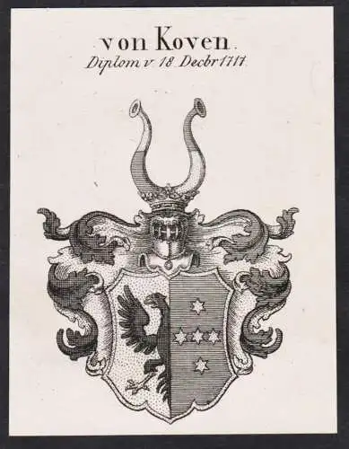 von Koven -  Wappen Adel