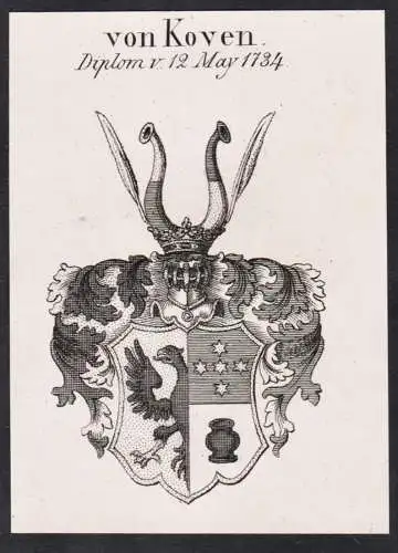 von Koven -  Wappen Adel