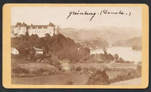 Greinburg (Danube) - Schloss Greinburg Strudengau Oberösterreich Österreich Austria Donau / CDV Foto Photo v