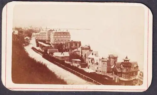 Trouville- Trouville-sur-Mer Calvados Normandie / CDV Foto Photo vintage photograph